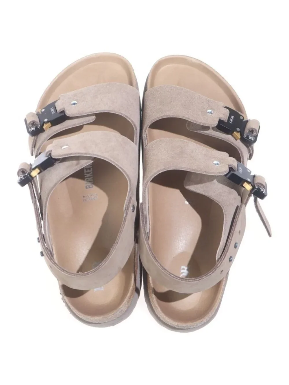 Dior Birkenstock Milano Sandal Brown